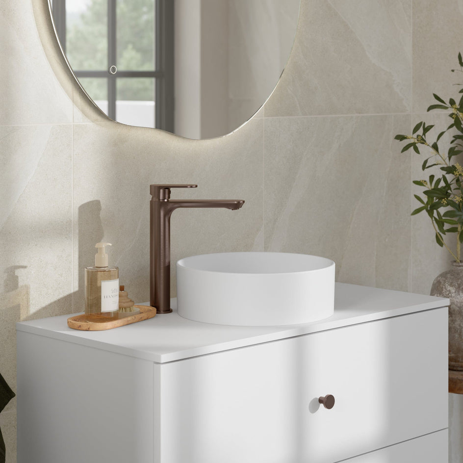 VikingBad Maya Speil med LED-lys 80cm VikingBad Baderomsspeil VB-023896