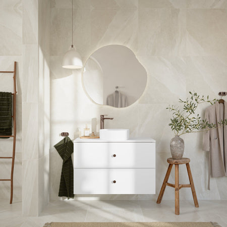 VikingBad Maya Speil med LED-lys