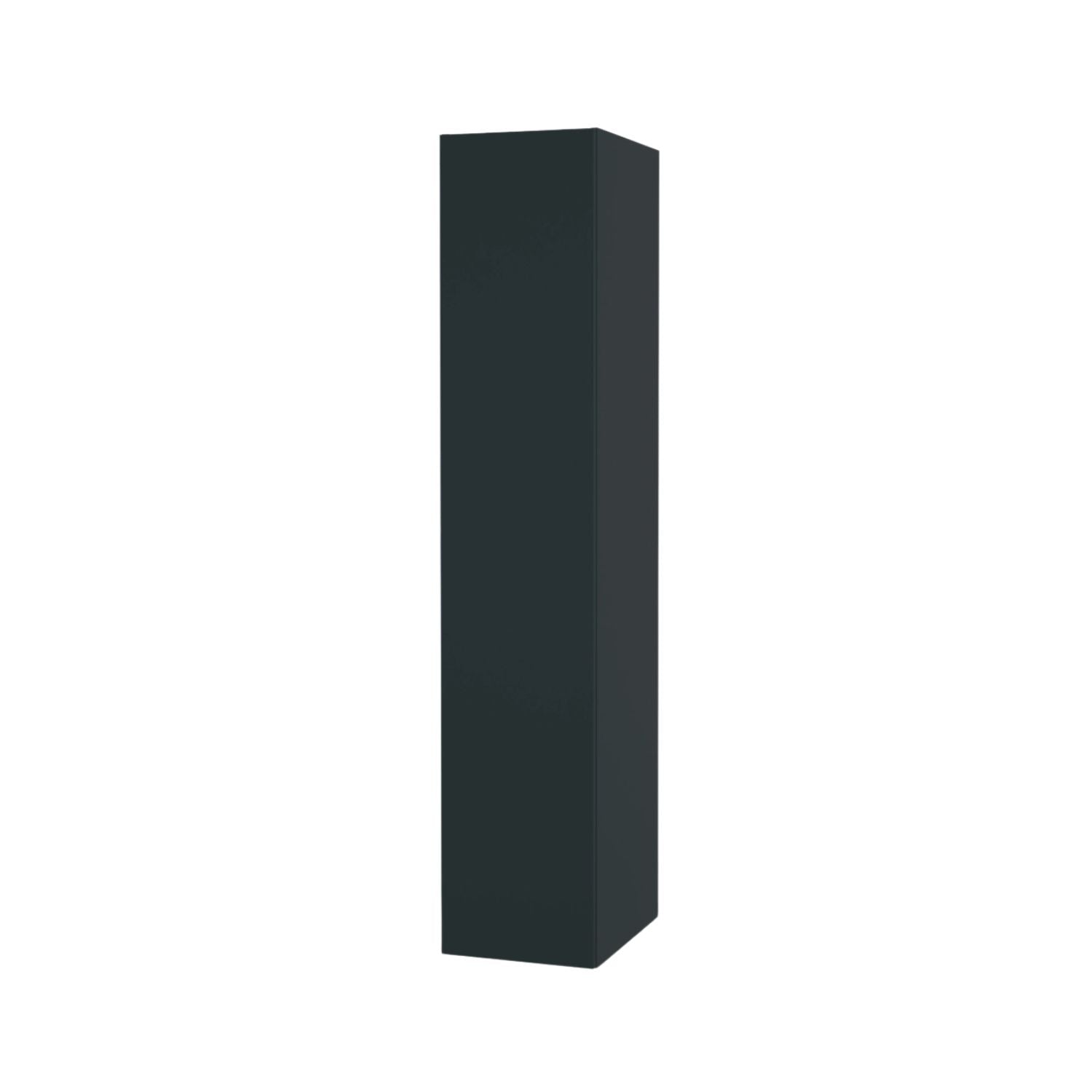 VikingBad Mie 176 Høyskap hel dør Mørk grå VikingBad Høyskap bad VB-112039