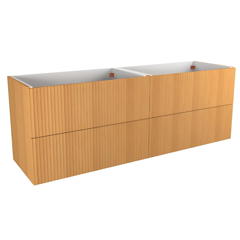 VikingBad MIE bølge Servantskap Eik / 160cm dobbel VikingBad Servantskap VB-116896