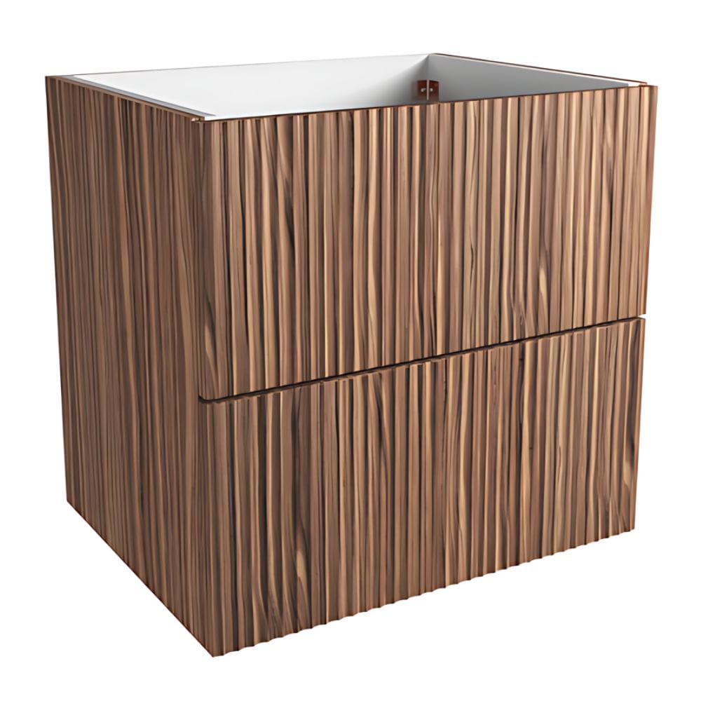 VikingBad MIE bølge Servantskap Valnøtt / 60cm VikingBad Servantskap VB-116907