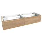 Vikingbad MIE DEMI Fingergrep Servantskap Mål: B(120-200)xH46xD29 cm