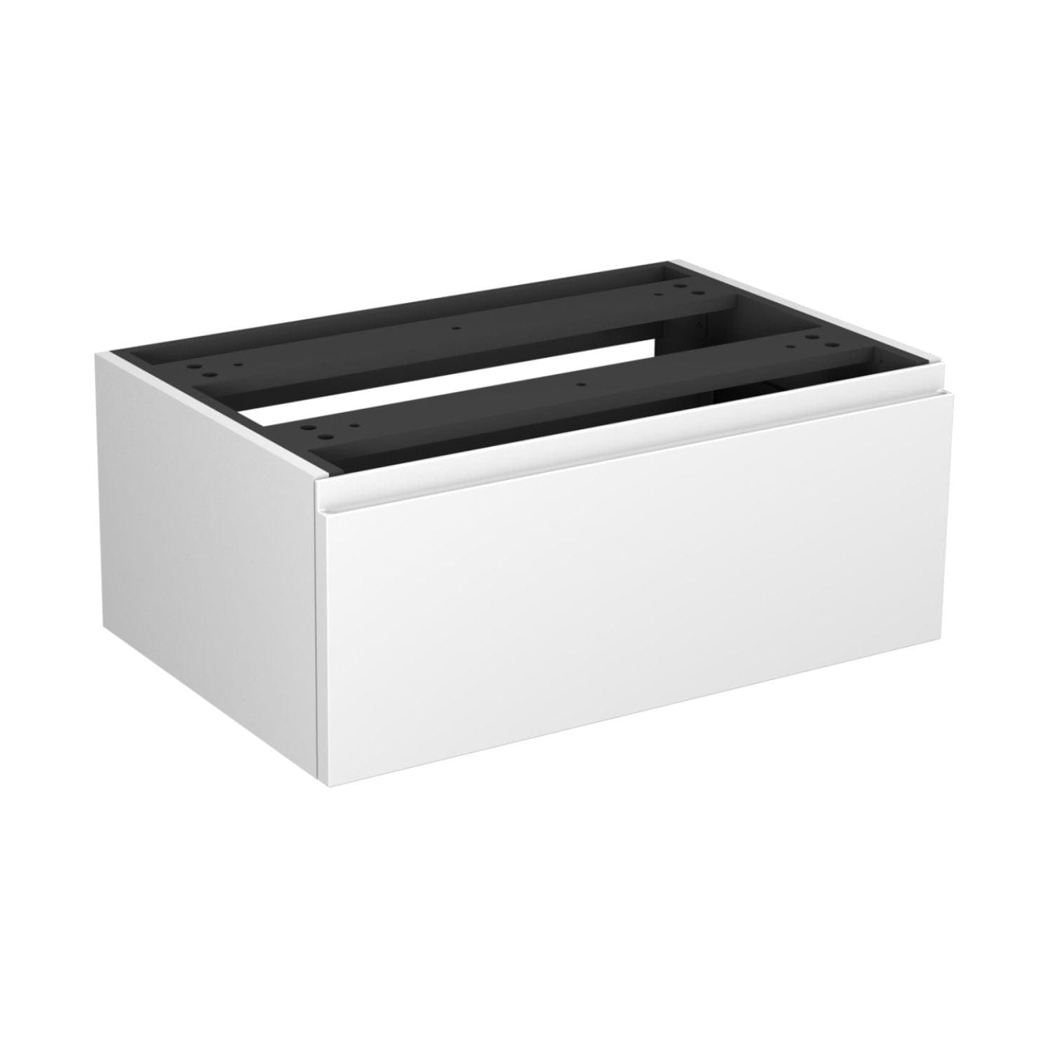 VikingBad MIE Demi Fingergrep Sideskap Mål: B(60-90)xH46xD29 cm Hvit / 60cm VikingBad Sideskap bad VB-116092