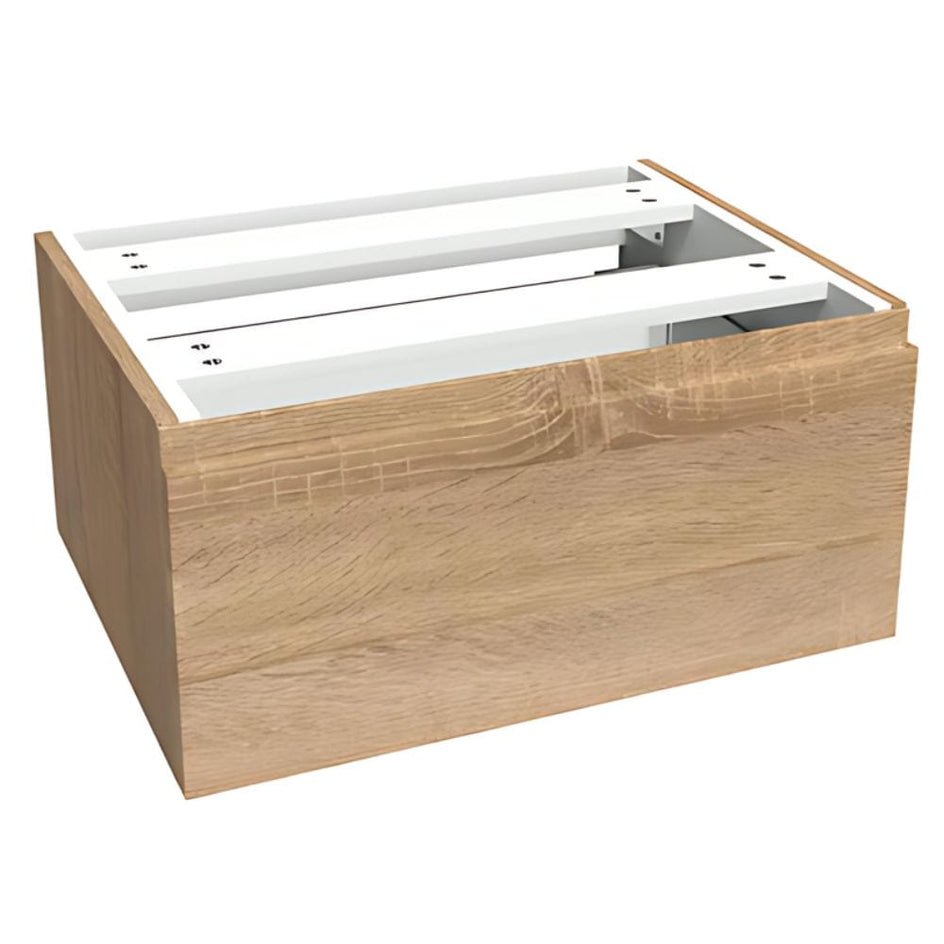 VikingBad MIE Demi Fingergrep Sideskap Mål: B(60-90)xH46xD29 cm Lys eik / 60cm VikingBad Sideskap bad VB-116094