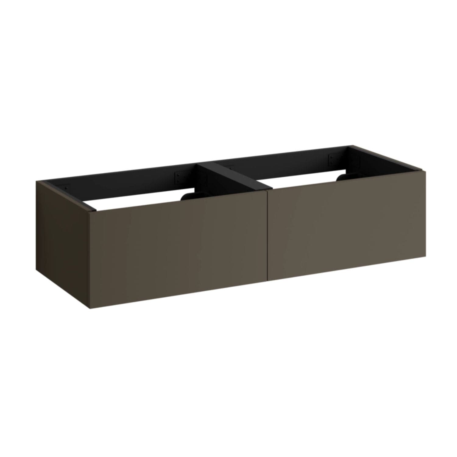 VikingBad MIE DEMI Trend Servantskap Mål: B(120-180)xH46xD29 cm Major brown / 120cm dobbel VikingBad Servantskap VB-119296