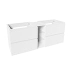 VikingBad MIE FINGERGREP DBL Servantskap åpen glasshylle