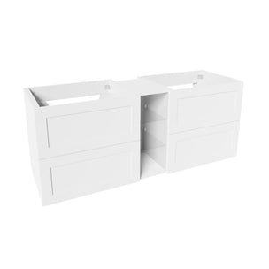 VikingBad MIE RAMME Servantskap åpen glasshylle