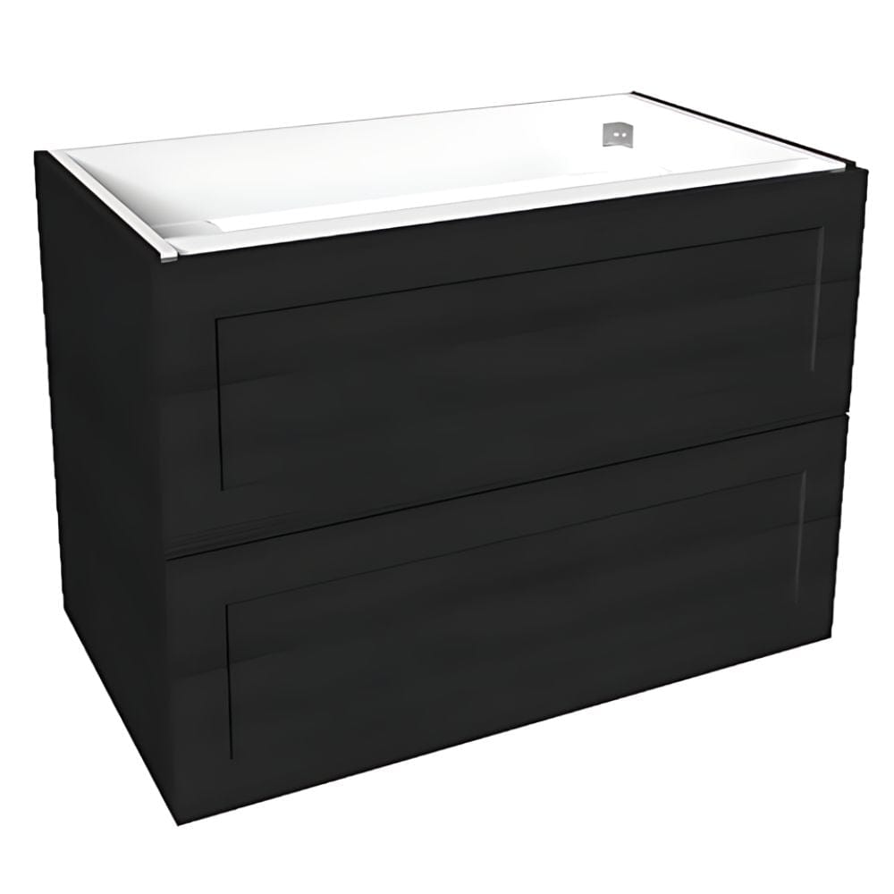 VikingBad MIE RAMME Servantskap Svart eik / 80cm VikingBad Servantskap VB-114470