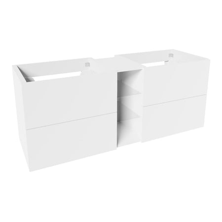 VikingBad MIE SLETT Servantskap åpen glasshylle