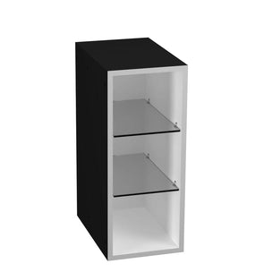 VikingBad MIE SLETT Servantskap åpen glasshylle