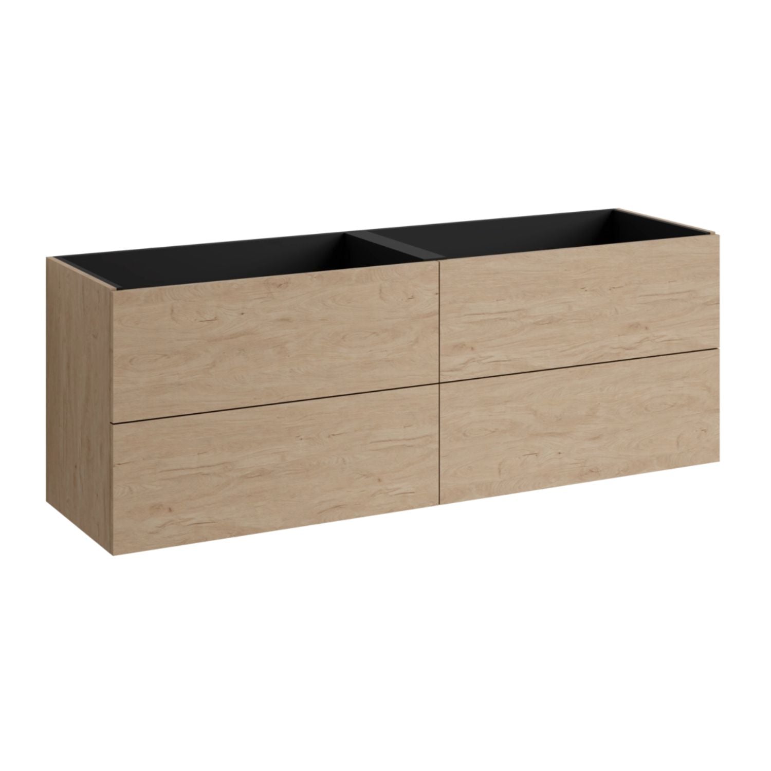 VikingBad MIE SLETT Servantskap Skandinavisk eik / 160cm dobbel VikingBad Servantskap VB-118919