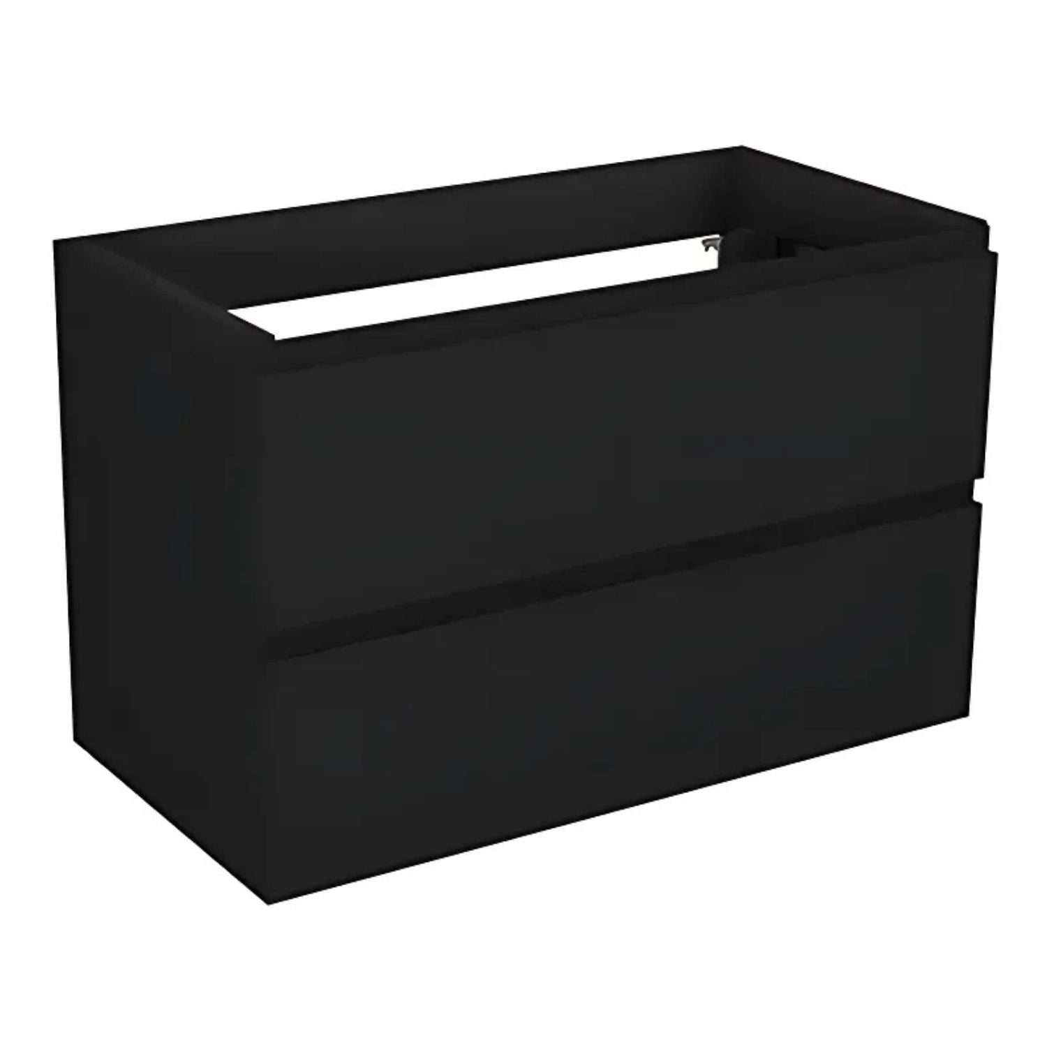 VikingBad MIE SLIM Fingergrep Servantskap Svart eik / 50cm VikingBad Servantskap VB-111886