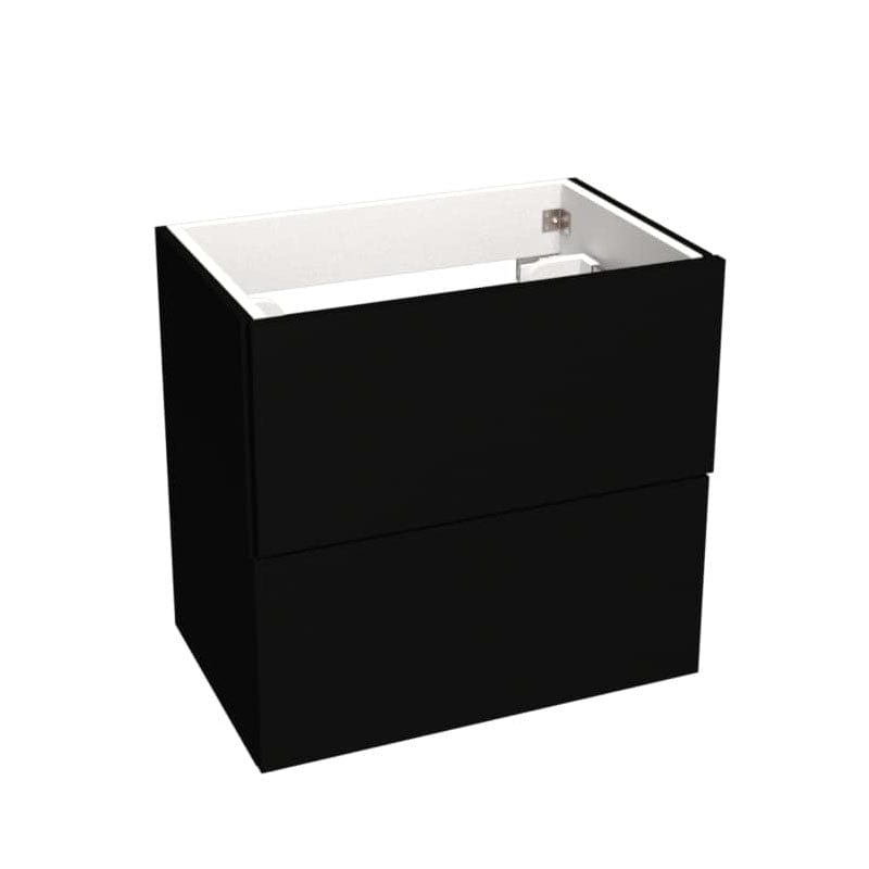 VikingBad MIE SLIM Slett Servantskap Svart matt / 60cm VikingBad Servantskap VB-115680