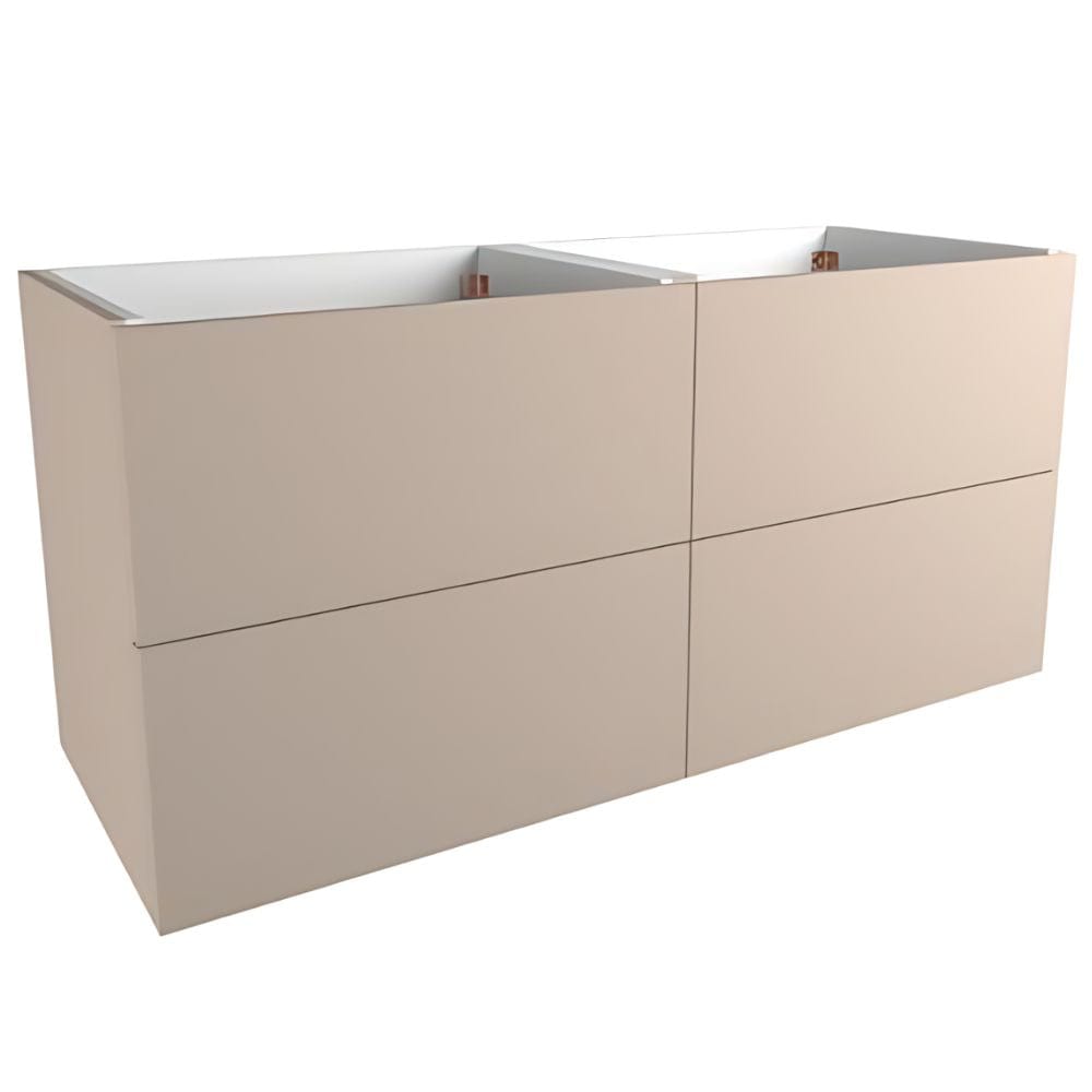 VikingBad MIE TREND Servantskap B60-180cm Varm beige / 120cm dobbel 4skuff VikingBad Servantskap VB-116602