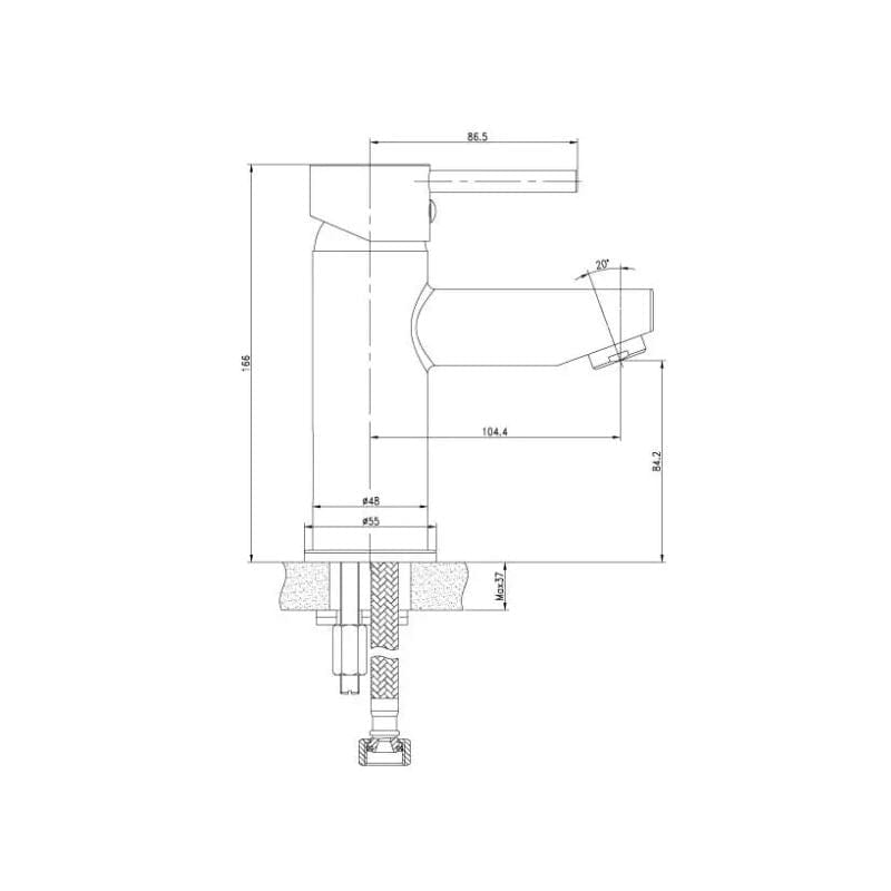Vikingbad MIRI Eco Servantbatteri VikingBad Servantbatteri