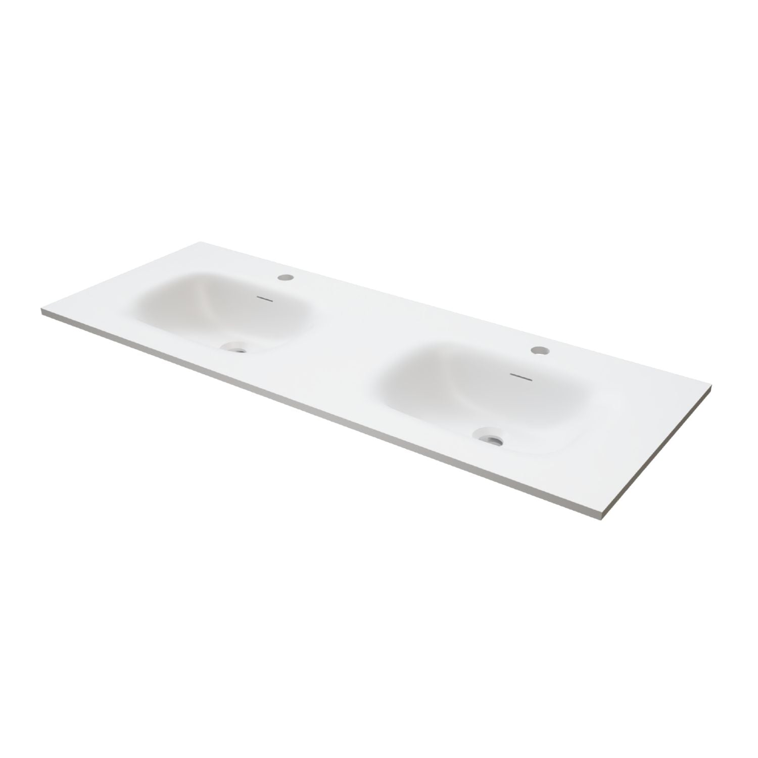 VikingBad Nea Møbelservant Rett Hvit matt / 120cm dobbel VikingBad Møbelservant VB-022310-02