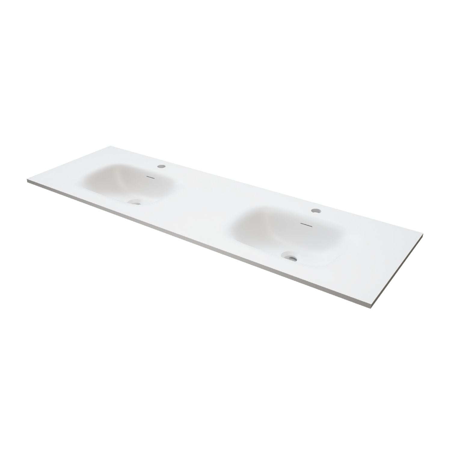 VikingBad Nea Møbelservant Rett Hvit matt / 140cm dobbel VikingBad Møbelservant VB-022313-02