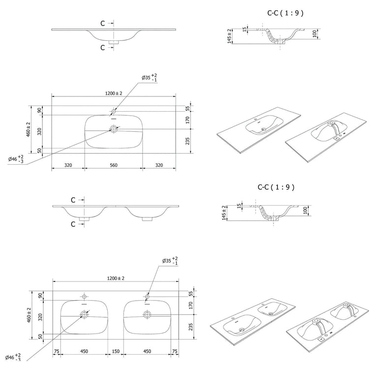 VikingBad Nea Møbelservant Rett