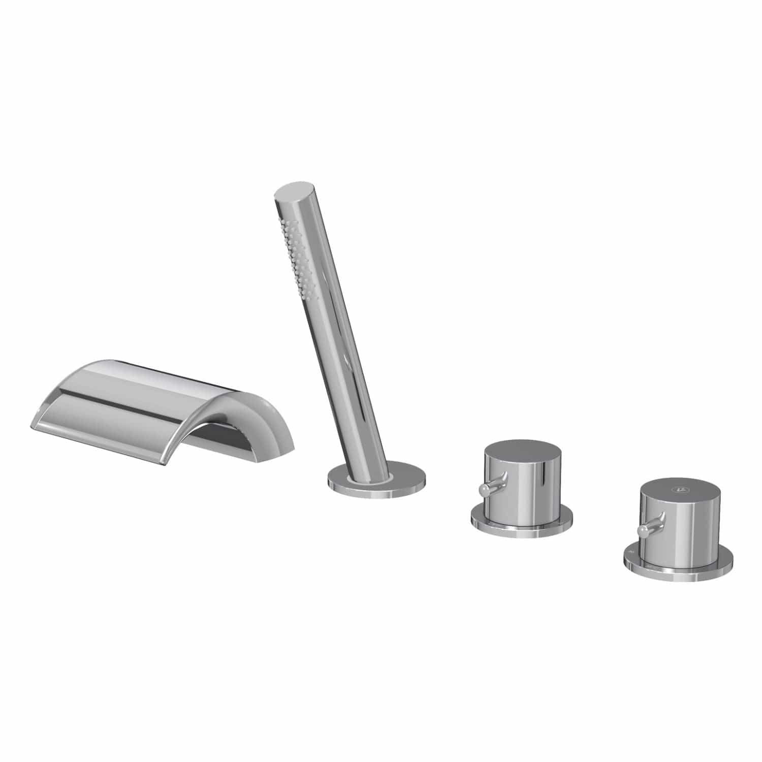 VikingBad OASE Badekararmatur Krom VikingBad Badekararmatur VB-117317