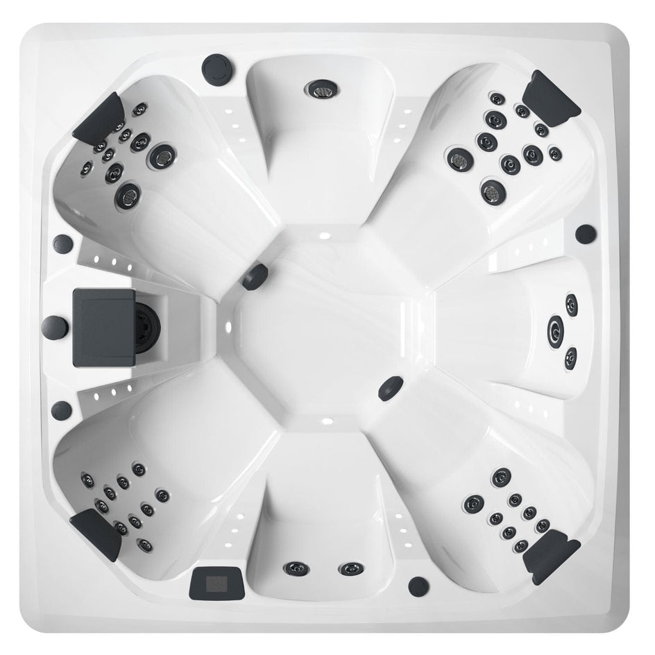 VikingBad POLARIS Utendørs massasjebad VikingBad Utendørs boblebad VB-115196