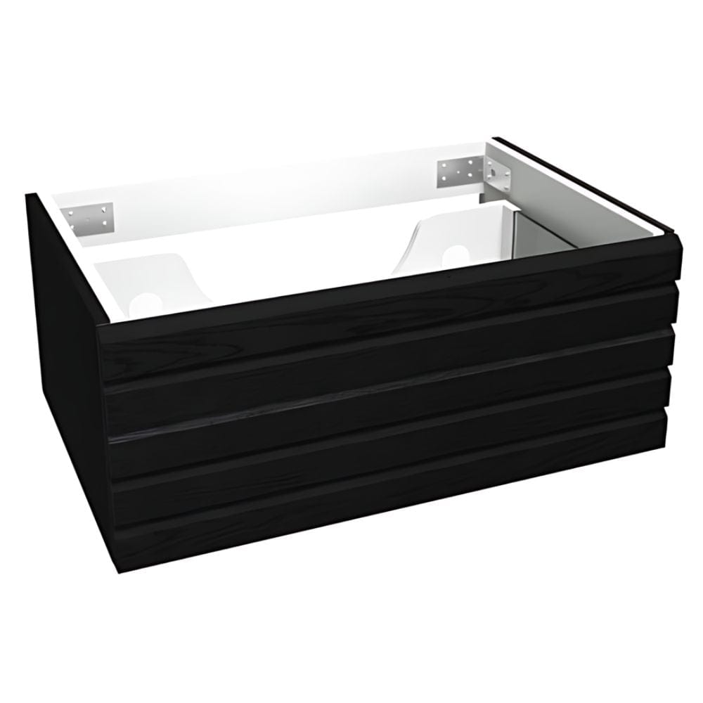 VikingBad Servantskap stav MIE DEMI Mål: B(60-200)x46x29 cm Svart eik / 70cm VikingBad Servantskap VB-116157