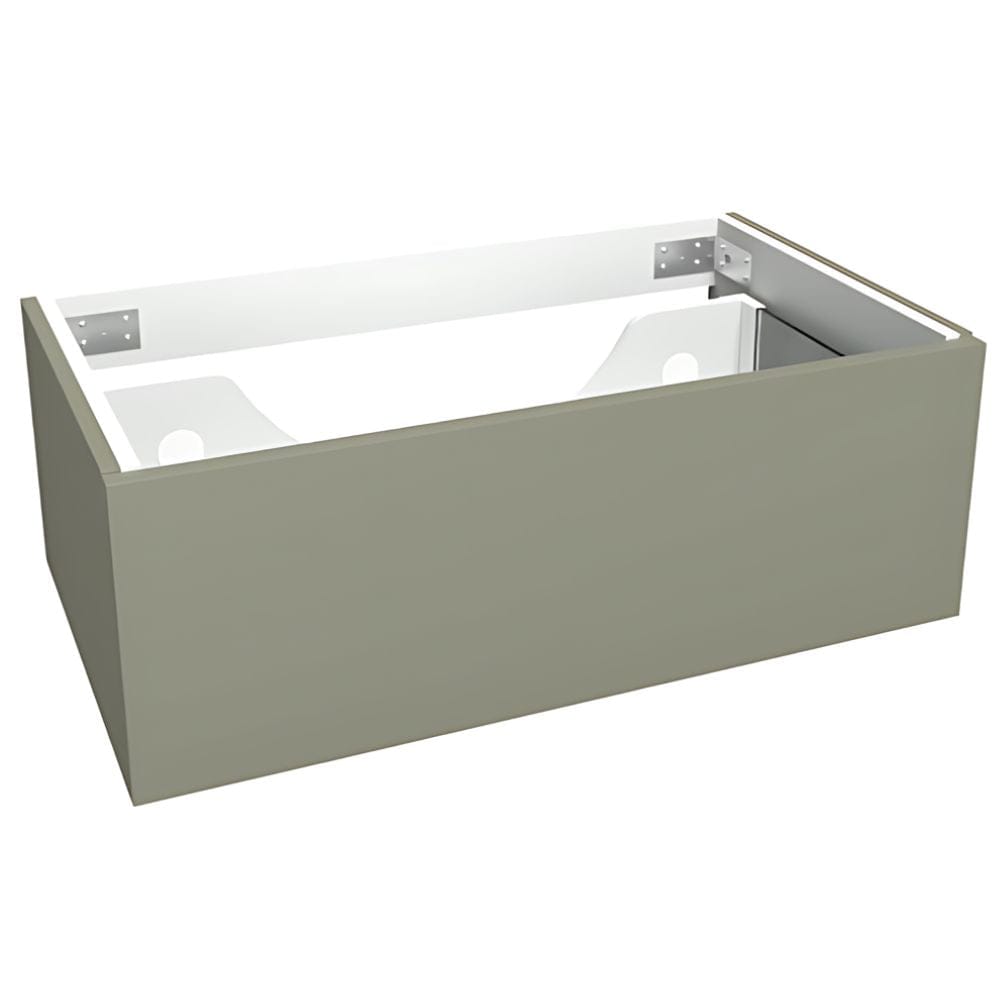 VikingBad Servantskap trend MIE DEMI Mål: B(60-180)xH46xD29 cm Oliven / 80cm VikingBad Servantskap VB-116180