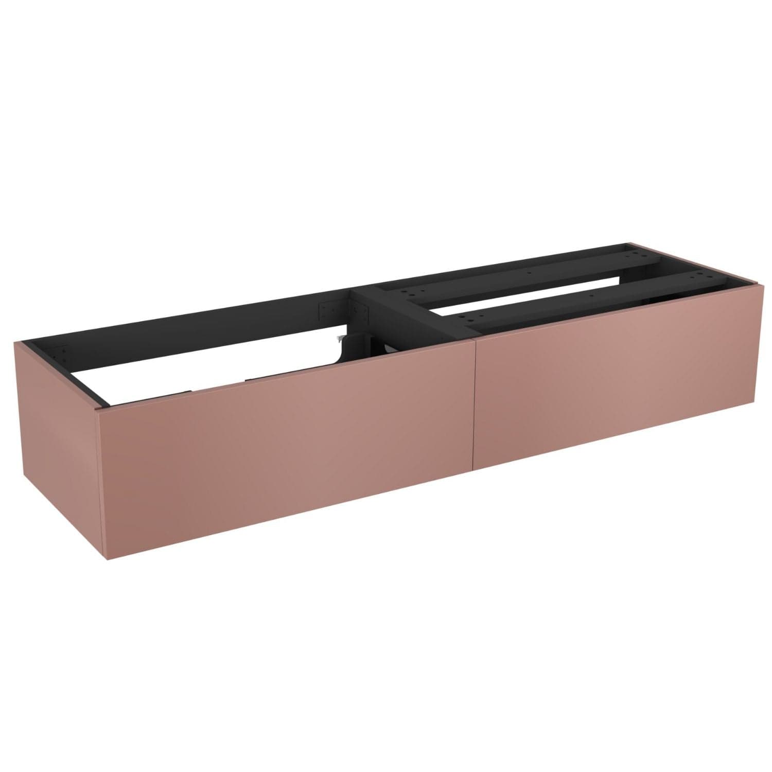 VikingBad Servantskap trend MIE DEMI Mål: B(60-180)xH46xD29 cm Plomme / 140cm VikingBad Servantskap VB-116640