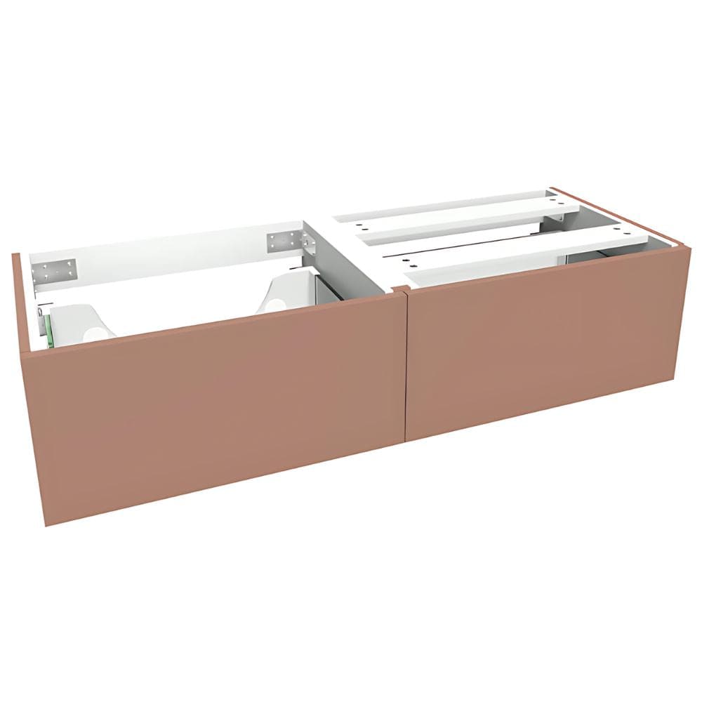 VikingBad Servantskap trend MIE DEMI Mål: B(60-180)xH46xD29 cm Terracotta / 140cm VikingBad Servantskap VB-116333