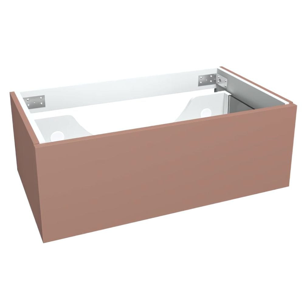 VikingBad Servantskap trend MIE DEMI Mål: B(60-180)xH46xD29 cm Terracotta / 80cm VikingBad Servantskap VB-116181