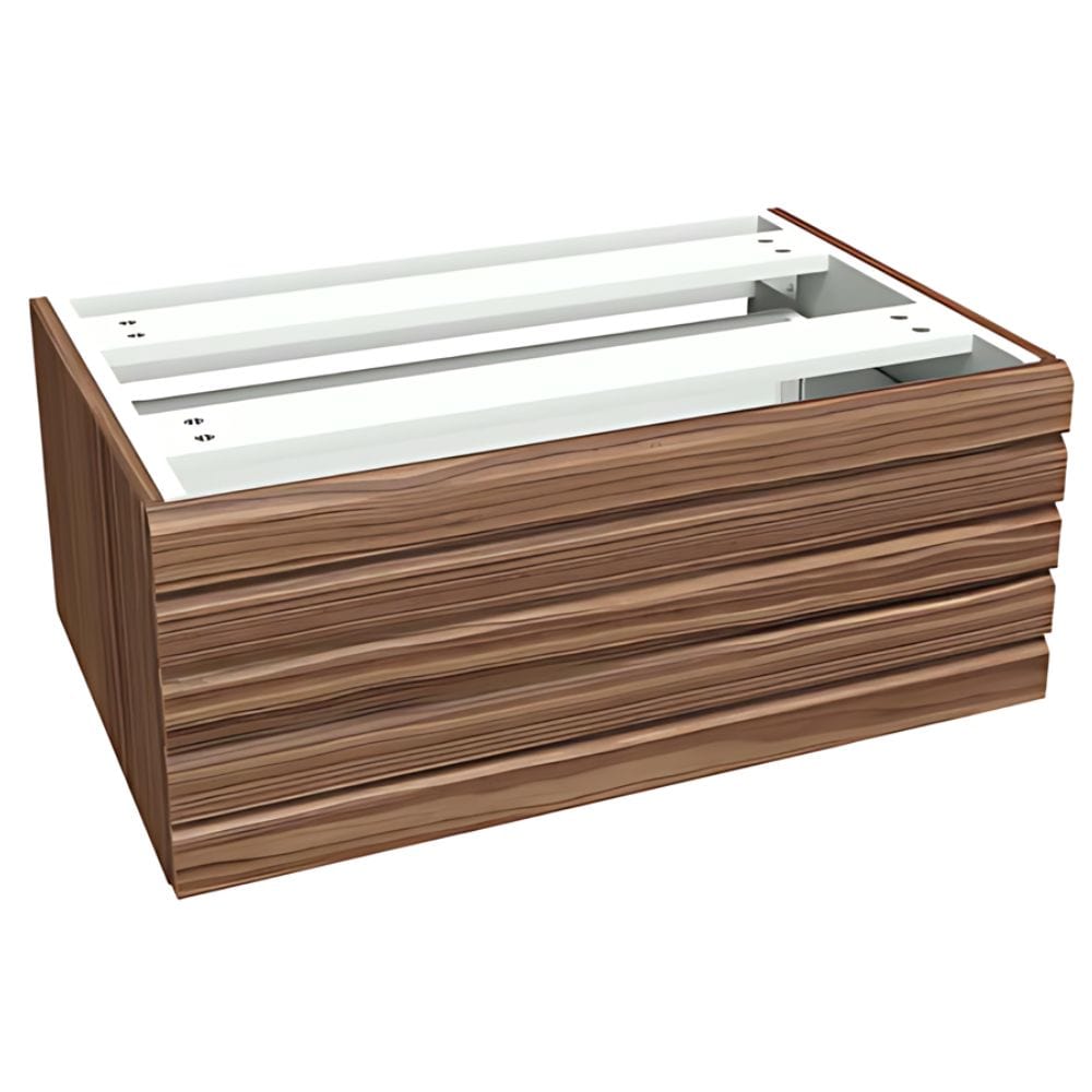 VikingBad Sideskap stav MIE DEMI Mål: B(60-90)xH46xD29 cm Valnøtt / 70cm VikingBad Sideskap bad VB-116168