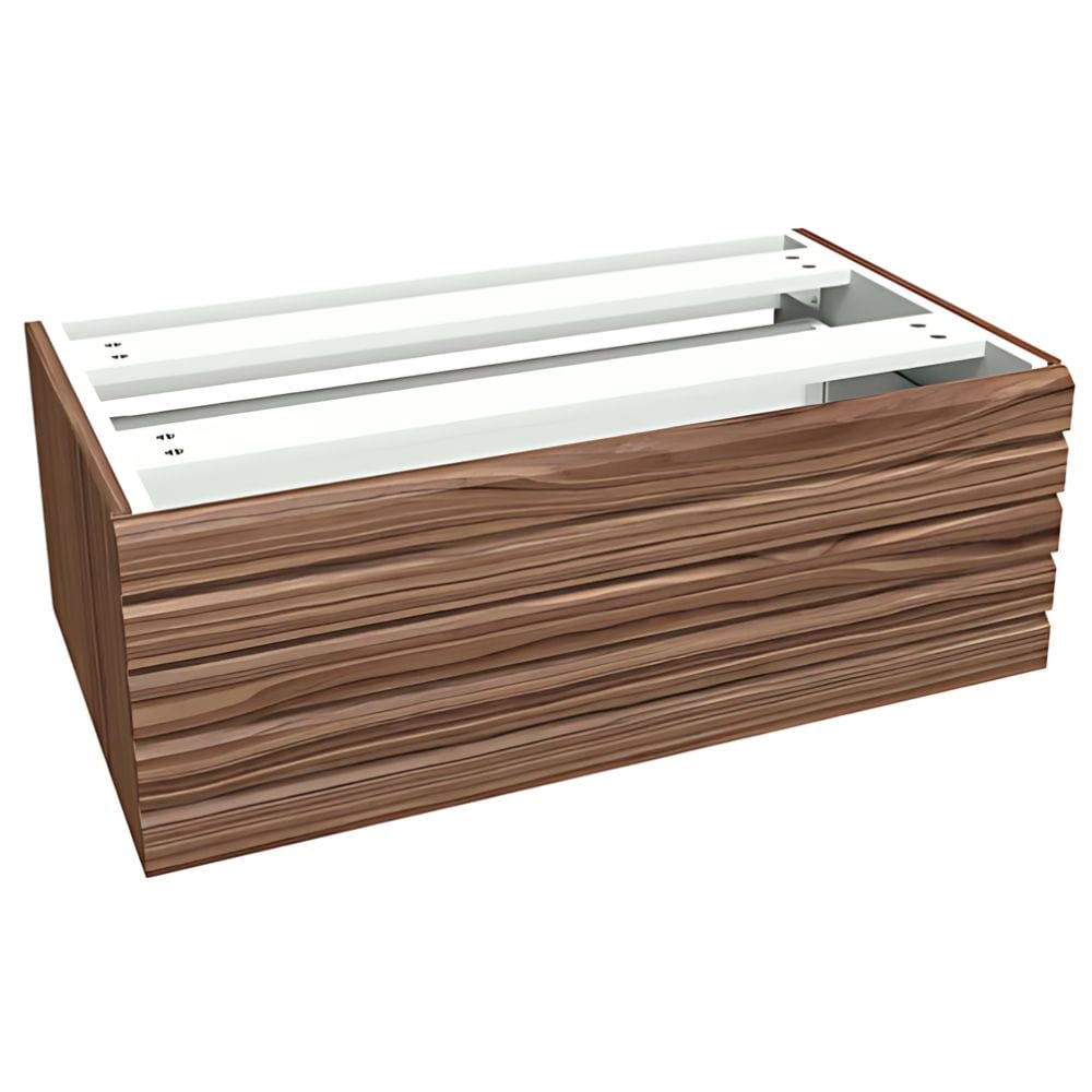 VikingBad Sideskap stav MIE DEMI Mål: B(60-90)xH46xD29 cm Valnøtt / 80cm VikingBad Sideskap bad VB-116171