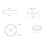 VikingBad SIRI Bolleservant Ø35cm