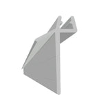 VikingBad Subbelist Liam PVC H32mm Rivbar B100cm