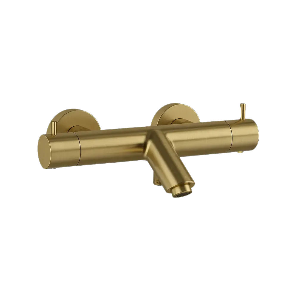 Vikingbad Tenge II Badekararmatur Børstet messing VikingBad Badekararmatur VB-014496-07