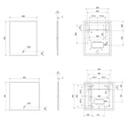 VikingBad Una Baderomsspeil m/LED