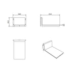 Vikingbad Utsparingsdeksel til servantskap MIE