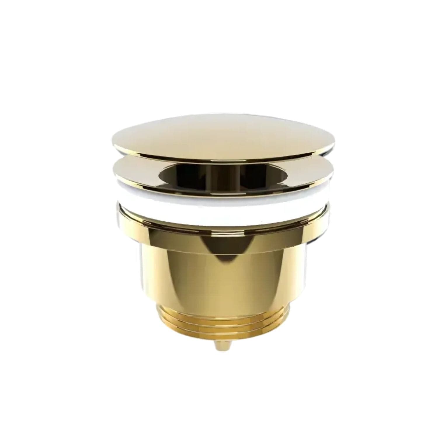 VikingBad Vannlås og Bunnventil uten pop-up 40mm Gull VikingBad Vannlås VB-116668