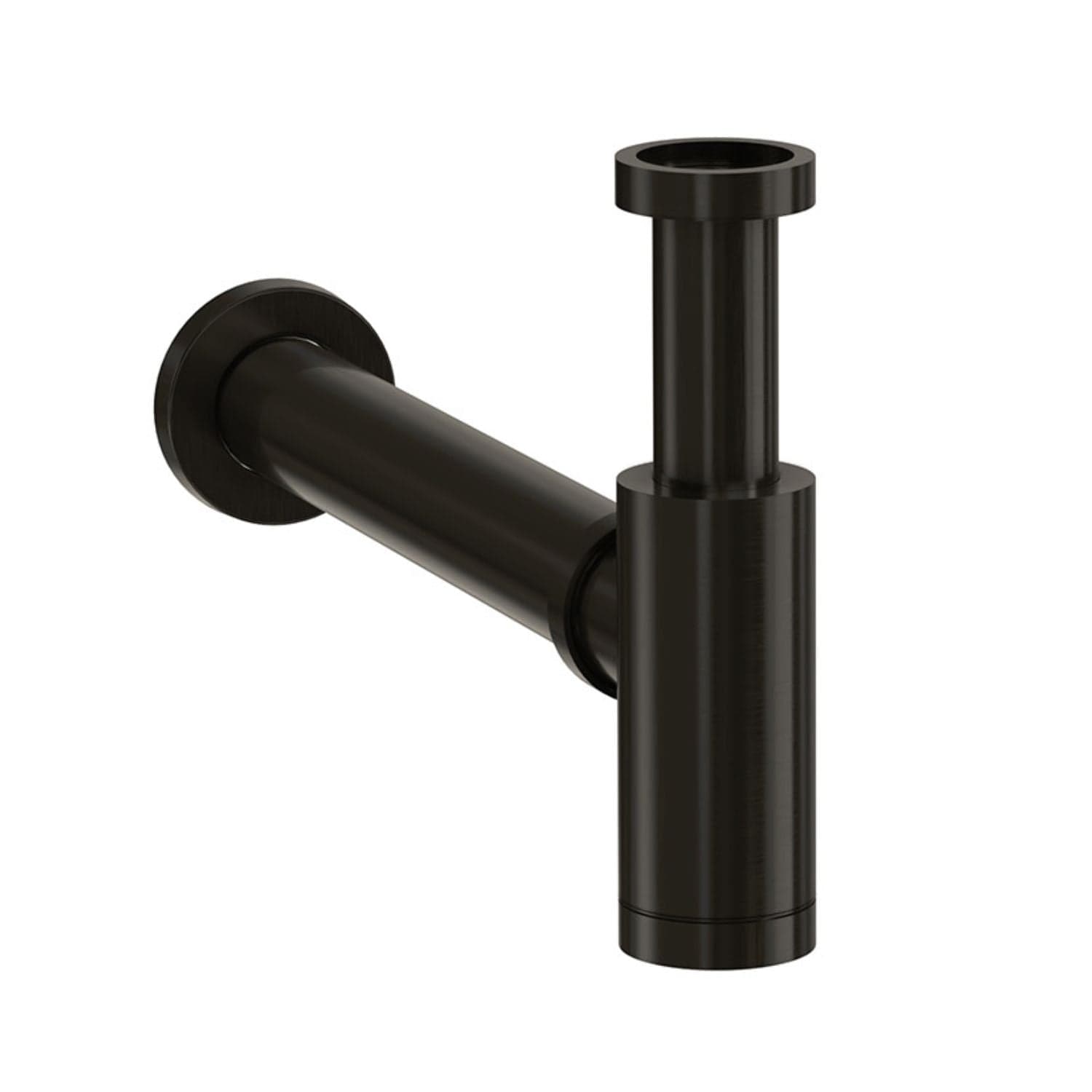 VikingBad Vannlås servant 40mm G1 1/4 Universal Børstet svart / 40mm VikingBad Vannlås VB-011949-05