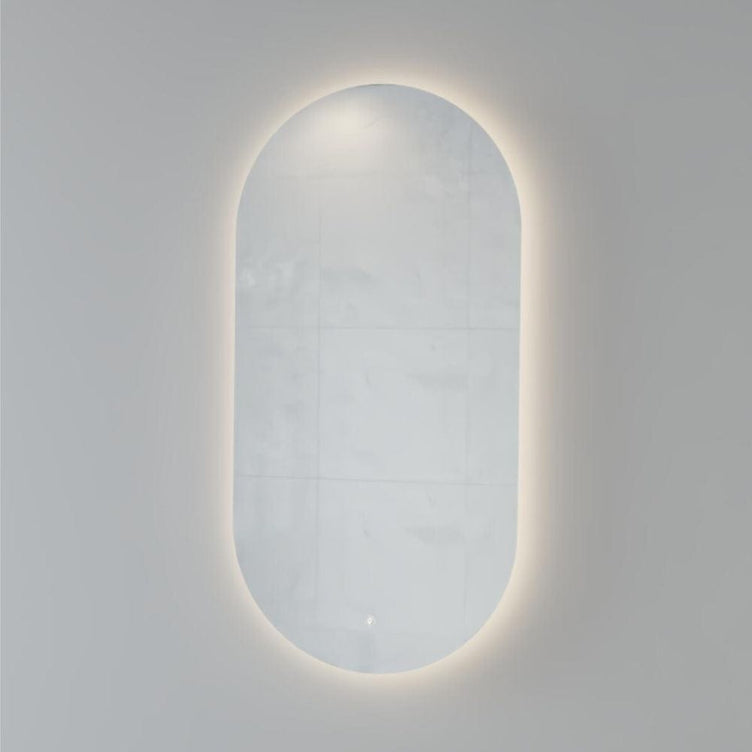 Vikingbad Vida Ovalt  Speil med LED lys