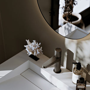 VikingBad Vida Ovalt  Speil med LED lys