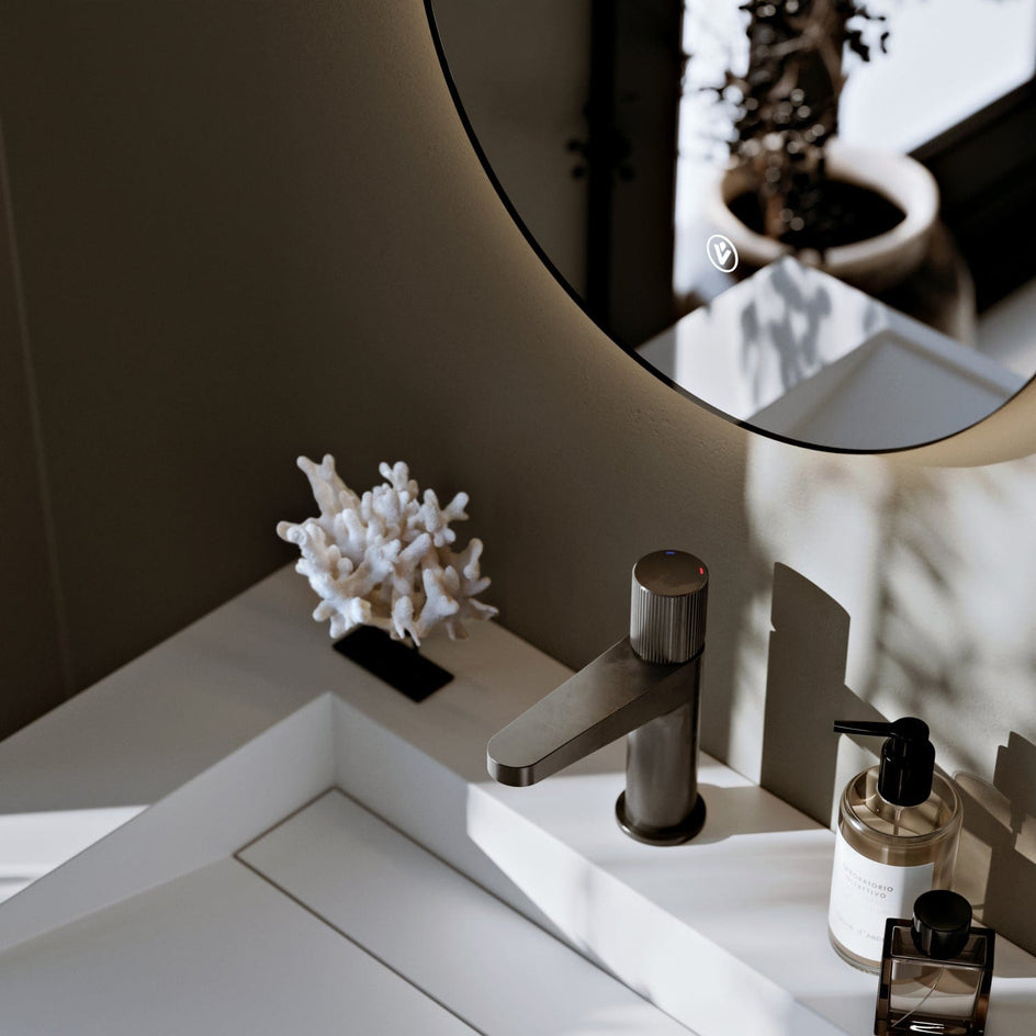 VikingBad Vida Ovalt  Speil med LED lys VikingBad Baderomsspeil