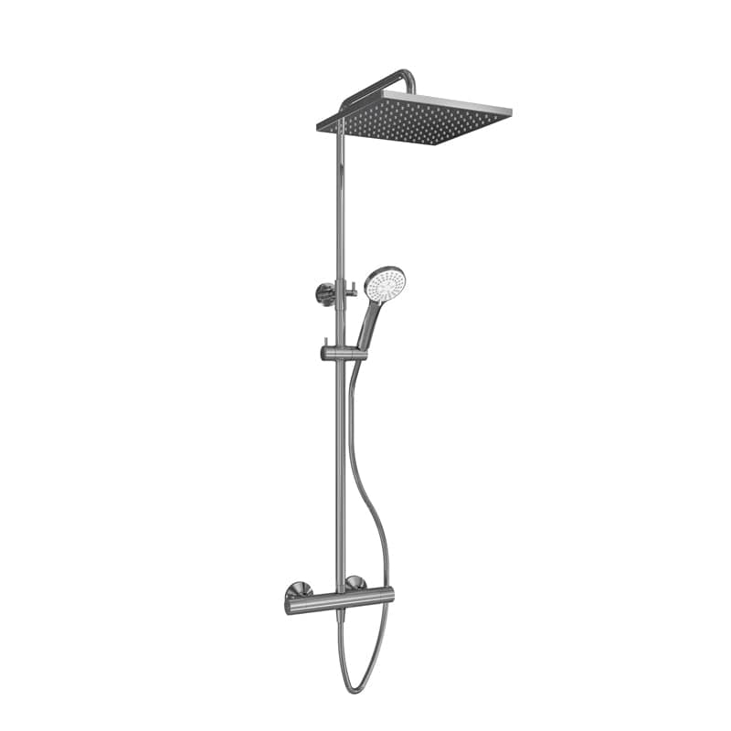 VikingBad Vilde Rainshower Rett Krom VikingBad Takdusj VB-116992