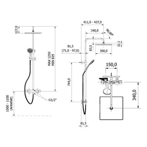 VikingBad Vilde Rainshower Rett