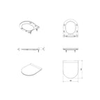 Vikingbad Vito Slim Toalettsete