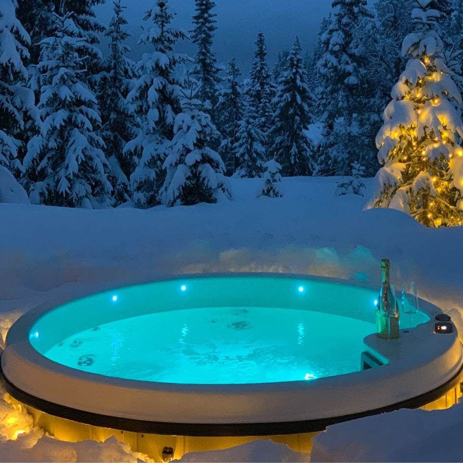 VikingSpa Viking II Utendørs Massasjebad VikingBad Utendørs boblebad VB-111118