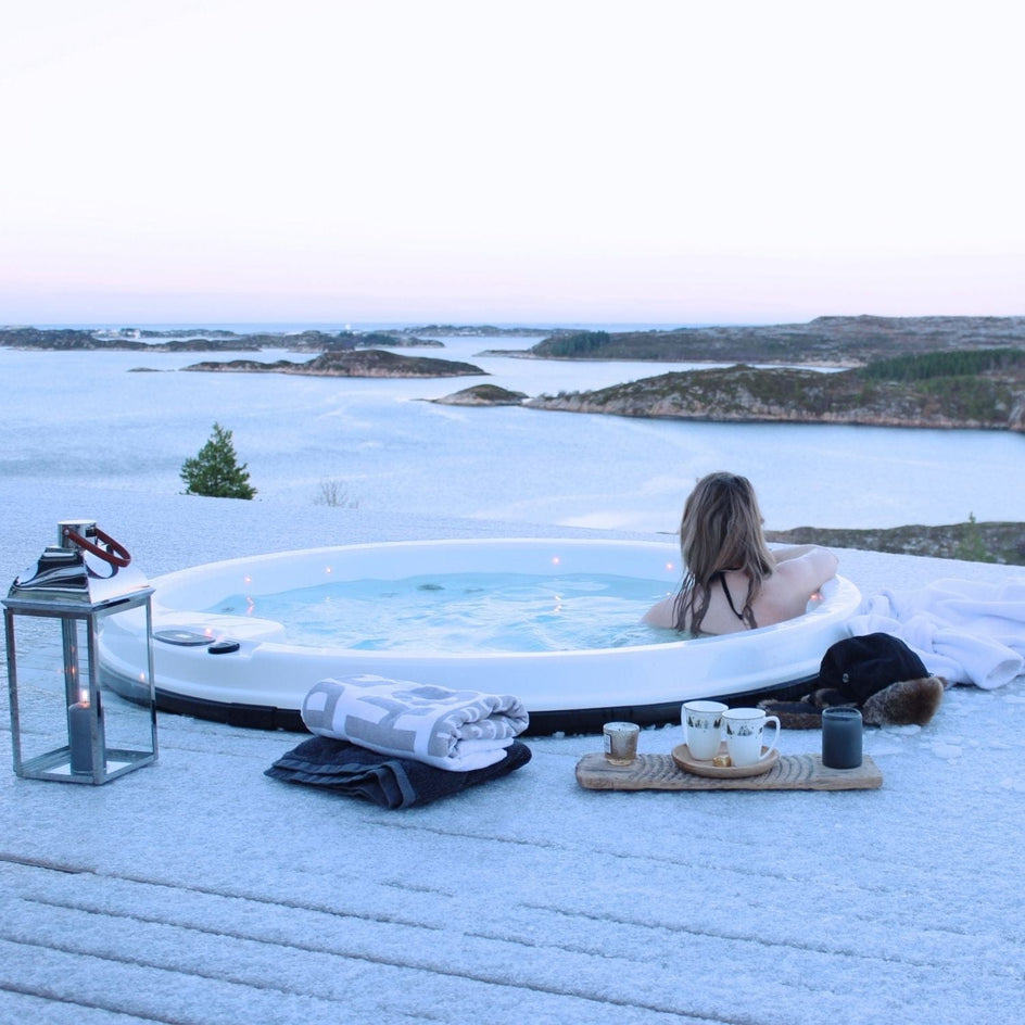 VikingSpa Viking II Utendørs Massasjebad VikingBad Utendørs boblebad VB-111118