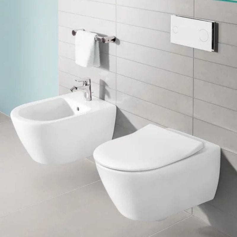 Villeroy & Boch Subway 2.0 Veggskål Hvit Villeroy & Boch Vegghengt toalett BF-6090218