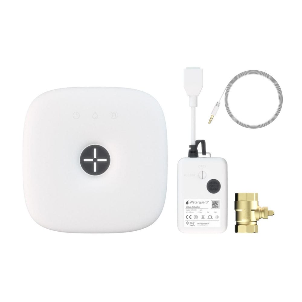 Waterguard+ Lekkasjestopper trådløs enkel 1/2" Waterguard Lekkasjestopper GRO-5648884