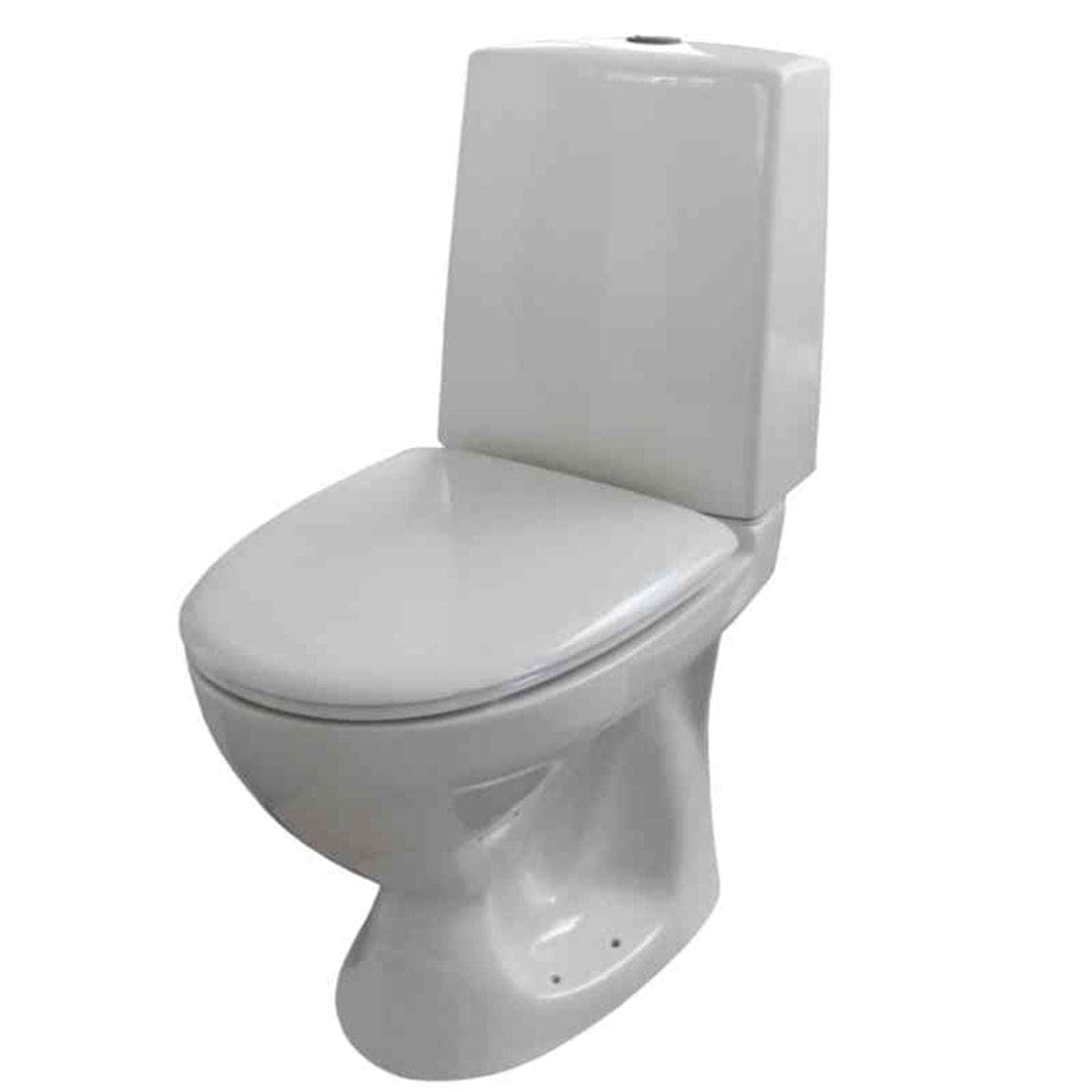 A-collection A4 Toalett Universalavløp P-lås - Avløp til Vegg/gulv Hvit Gulvstående toalett