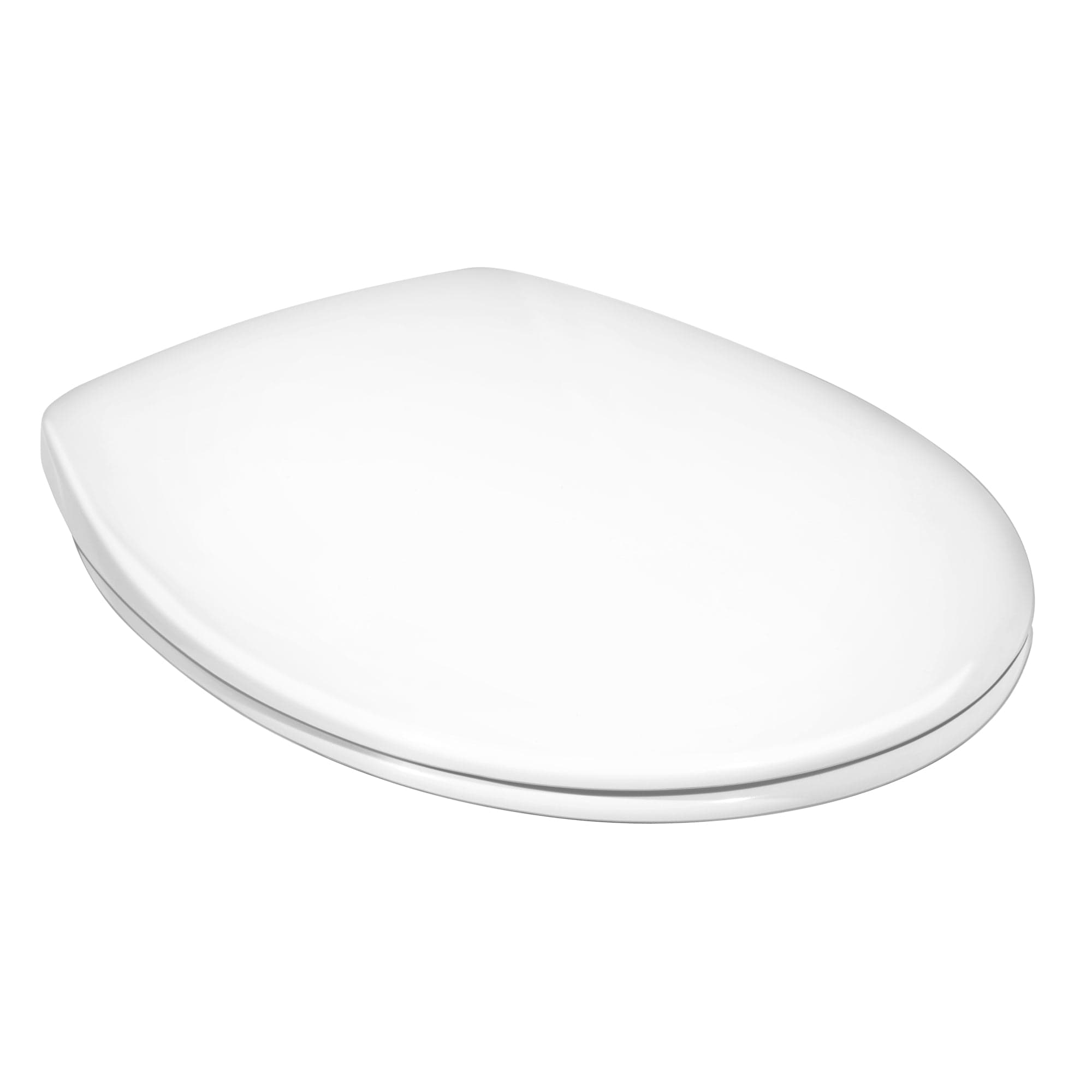 A-collection Compact Hardplast Toalettsete - Soft-close Hvit Toalettsete
